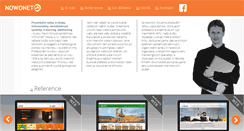 Desktop Screenshot of nowonet.cz