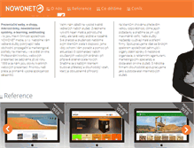 Tablet Screenshot of nowonet.cz